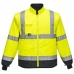 Зимняя сигнальная куртка Portwest S426, 7 в 1, Желтый / Темно-синий