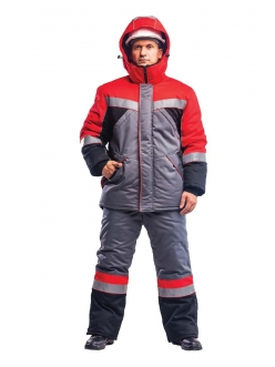 Костюм мужской Памир (куртка/брюки) класс защиты 2 (III климатический пояс)
