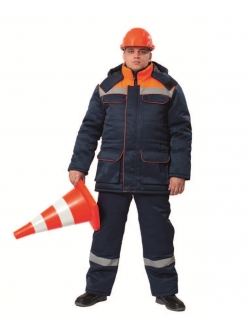 Костюм мужской БАЛТИМОР куртка и полукомбинезон (Класс защиты: 2 (III климатический пояс)